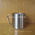 single wall stainless steel mini coffee mug